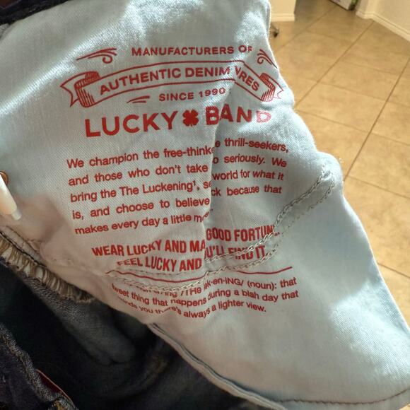 Lucky Brand Sweet Mid Rise Boot Cut Stretch Jeans in Agate Blue Wash Size 10/30 - Picture 12 of 13